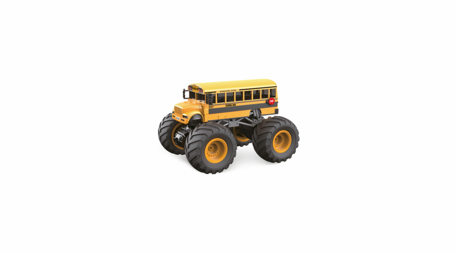 Buddy Toys BRC 18.420 Big Foot Autíčko na dálkové ovládání - bus, žlutá
