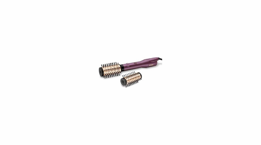 BaByliss AS950E Big Hair Dual Hot air brush Warm Black Rose Gold Violet 650 W 98.4 (2.5 m)