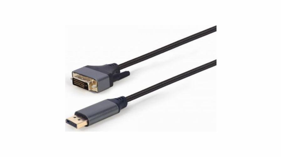 Gembird CC-DPM-DVIM-4K-6 video cable adapter 1.8 m DisplayPort DVI Black
