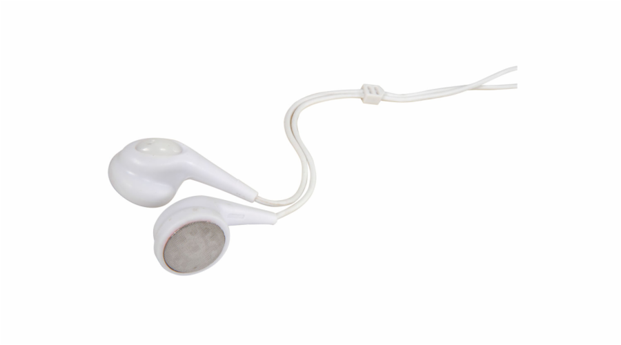 AV:link EJ9W Jelly stereo sluchátka do uší, bílá