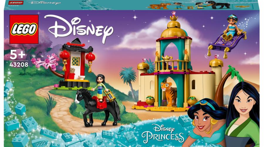 LEGO Disney Princess 43208 Jasmine and Mulan s Adventure