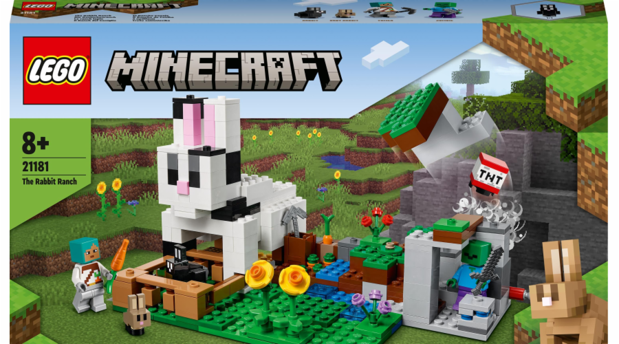 LEGO Minecraft 21181 Rabbit Farm