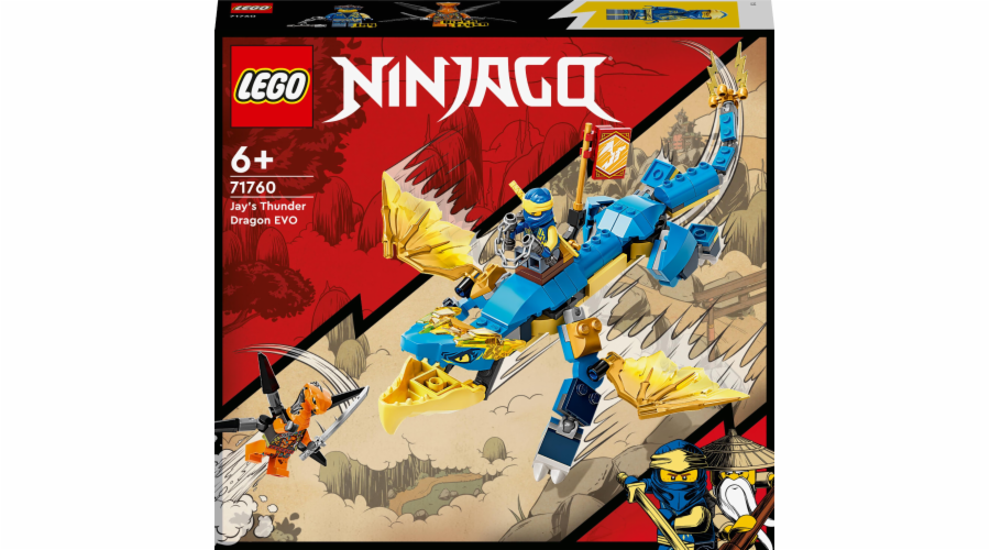 LEGO NINJAGO 71760 JAY S THUNDER DRAGON EVO