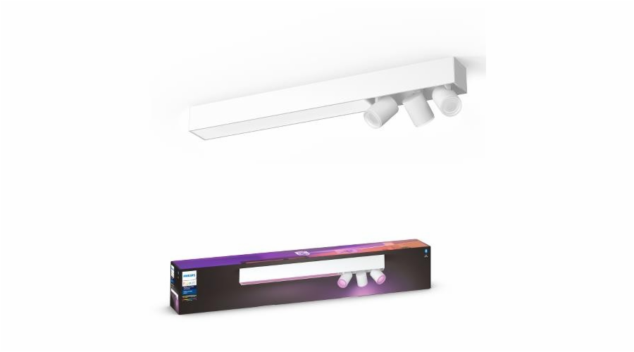 Philips Hue White & Color Ambiance Centris 3er-Deckenspot, LED-Leuchte