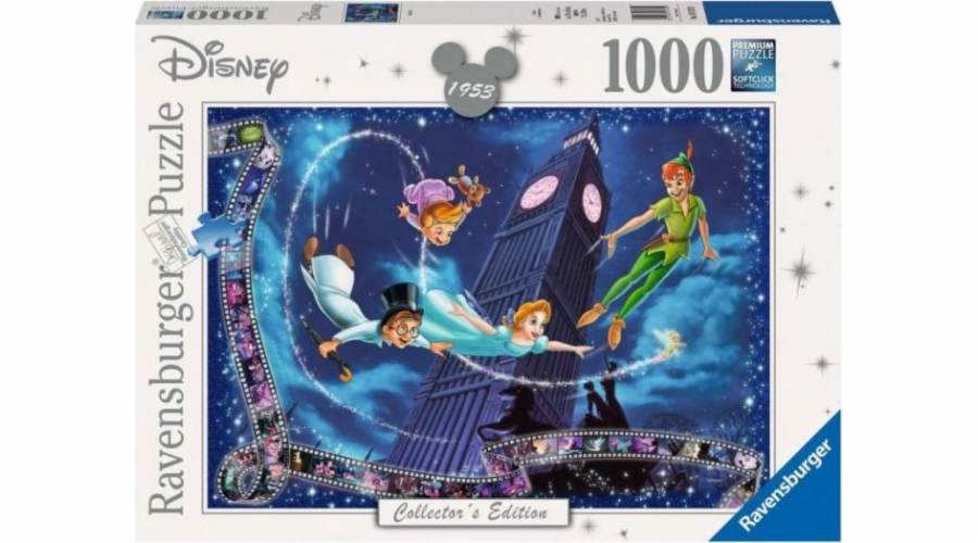 Puzzle 1000 dílků Walt Disney Peter Pan