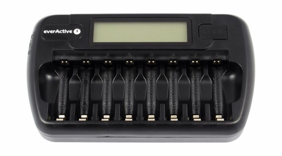 Nabíječka NC-800 pro 8 dobíjecích baterií AA / AAA