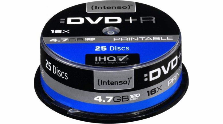 Intenso DVD+R 4.7 GB 16x 25 sztuk (4811154)
