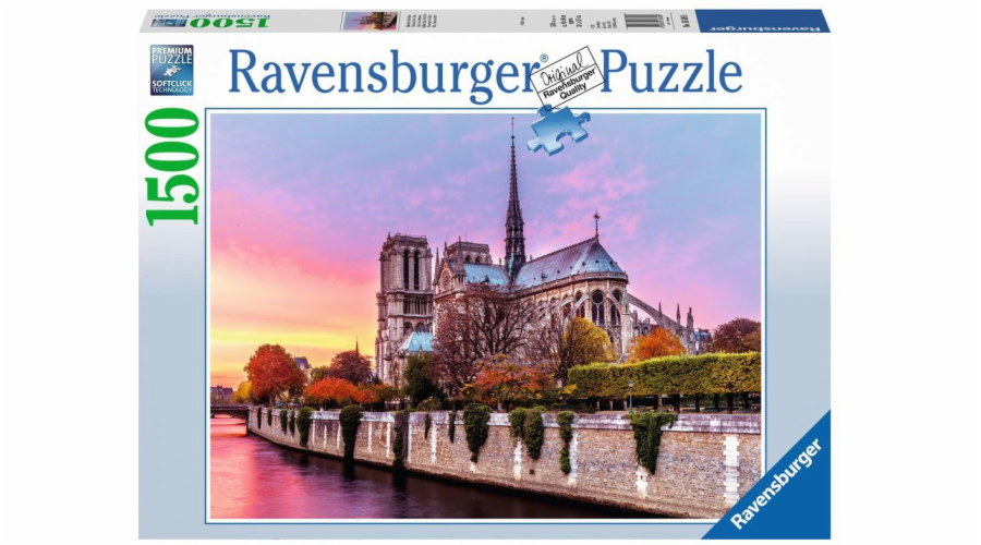 Puzzle 1 500 dílků Katedrála Notre Dame