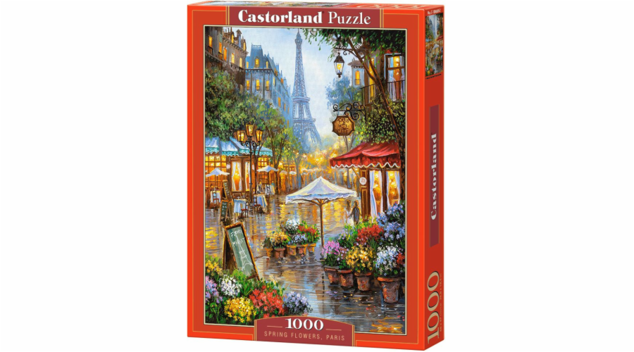 Castorland Puzzle 1000 Spring Flowers, Paříž