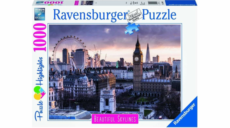 Puzzle 1000 dílků Londýn