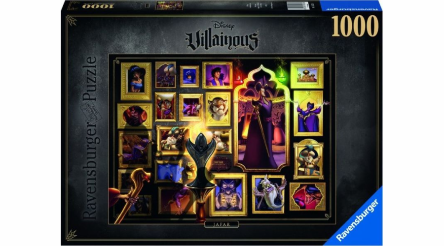 Puzzle 1000 dílků Villainous, Jafar
