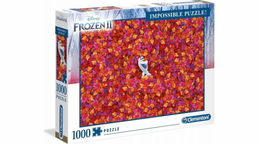 Clementoni Puzzle 1 000 dílků Impossible Frozen 2