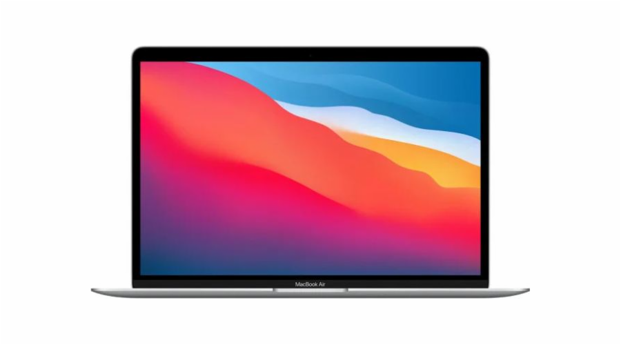 MacBook Air 13,3 cali: M1 8/7, 16GB, 256GB - Srebrny - MGN93ZE/A/R1