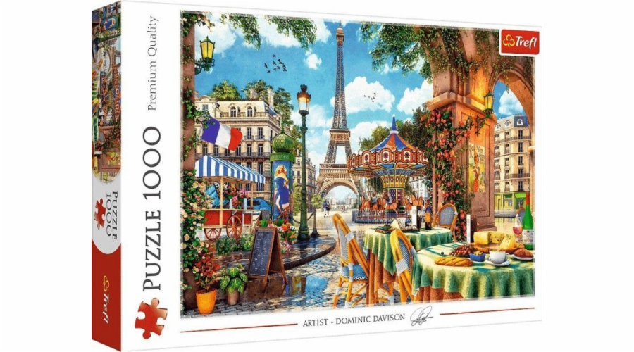 Trefl Puzzle 1 000 dílků Pařížské ráno