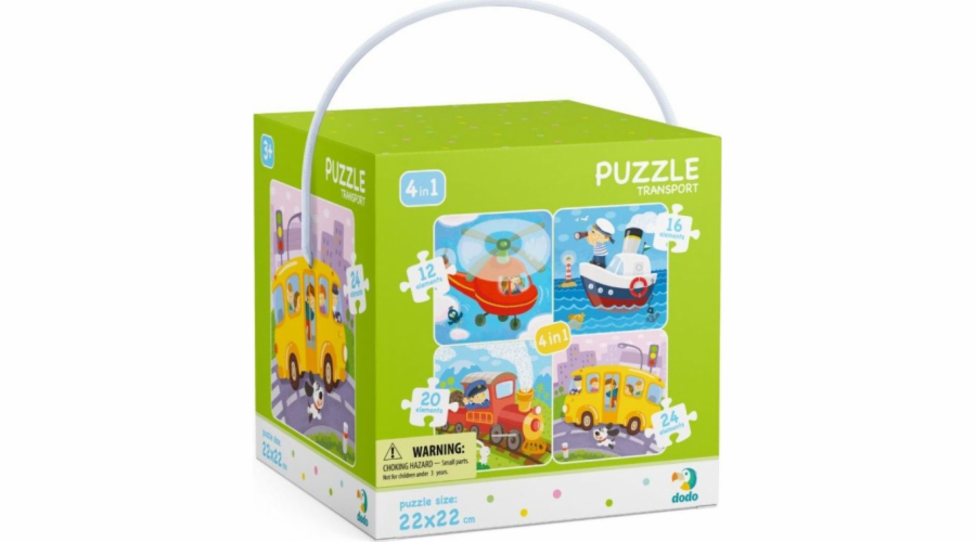 Dodo Puzzle 4w1 Transport