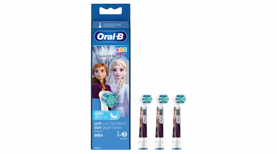 Oral-B 3ks Stages Power Frozen II náhradní hlavice