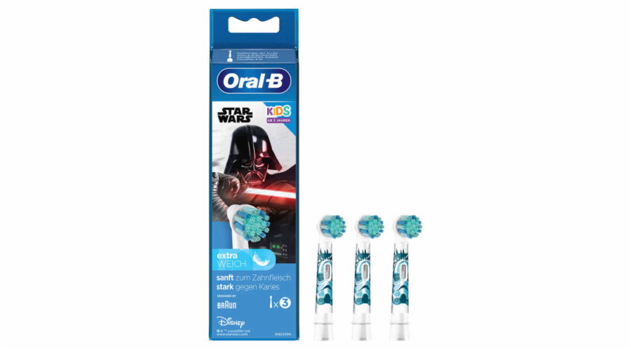 Oral-B nahradni hlavice StarWars 3x