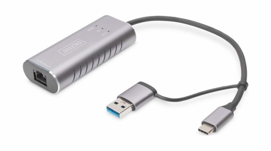 Adapter DN-3028, USB-C 3.2 > Gigabit 2,5 Gbps