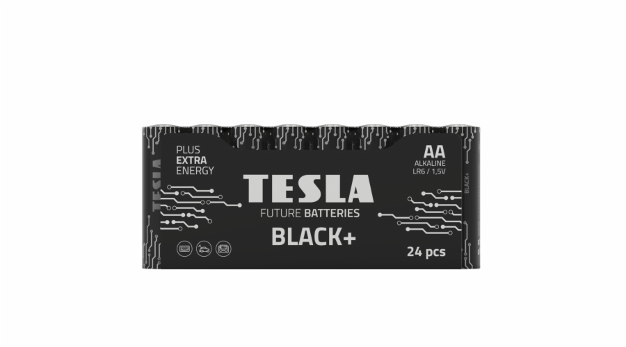 TESLA - baterie AA BLACK+, 24ks, LR06