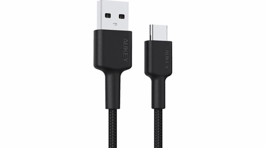 Aukey USB kabel AUKEY CB-CA2 nylon Quick Charge USB C-USB 3.1 kabel | FCP | AFC | 2m | 5 Gbps | 3A | 60W PD | 20V