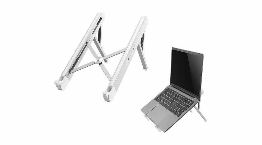 Neomounts NSLS010 / Foldable Notebook Desk Stand (ergonomic) / Silver
