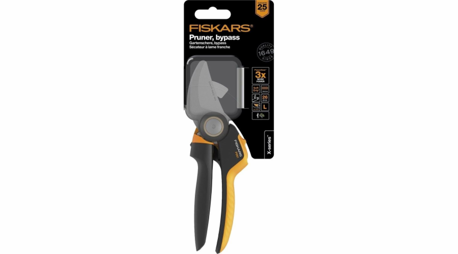 Zahradní nůžky Fiskars POWERGEAR X L P961 dvousečné + převod 1057175