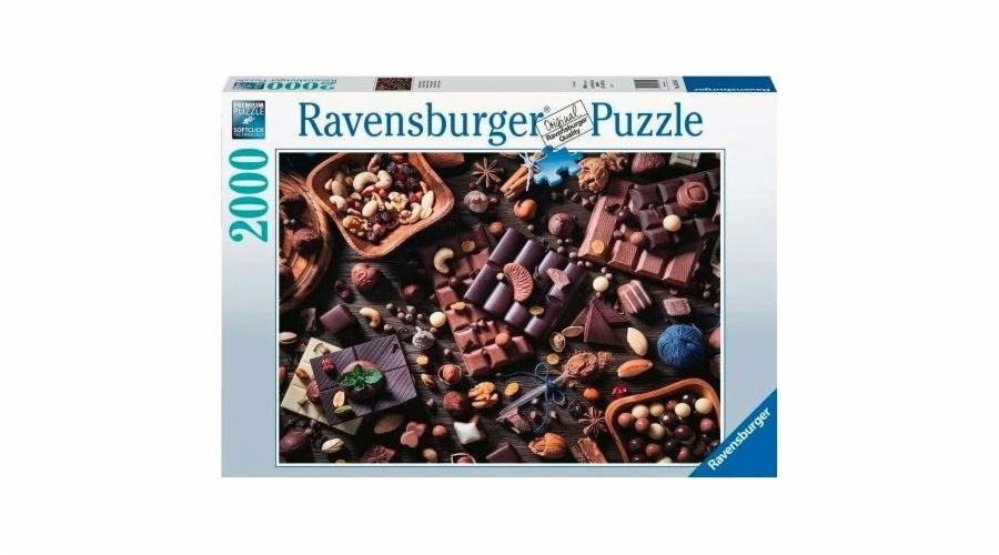2D puzzle 2000 dílků Čokoládový ráj