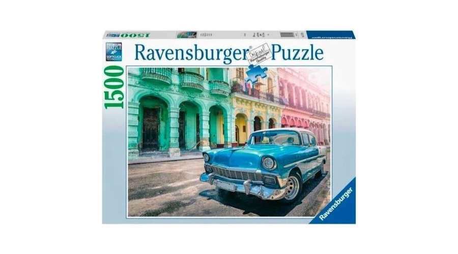 2D puzzle 1500 dílků Cars of Cuba