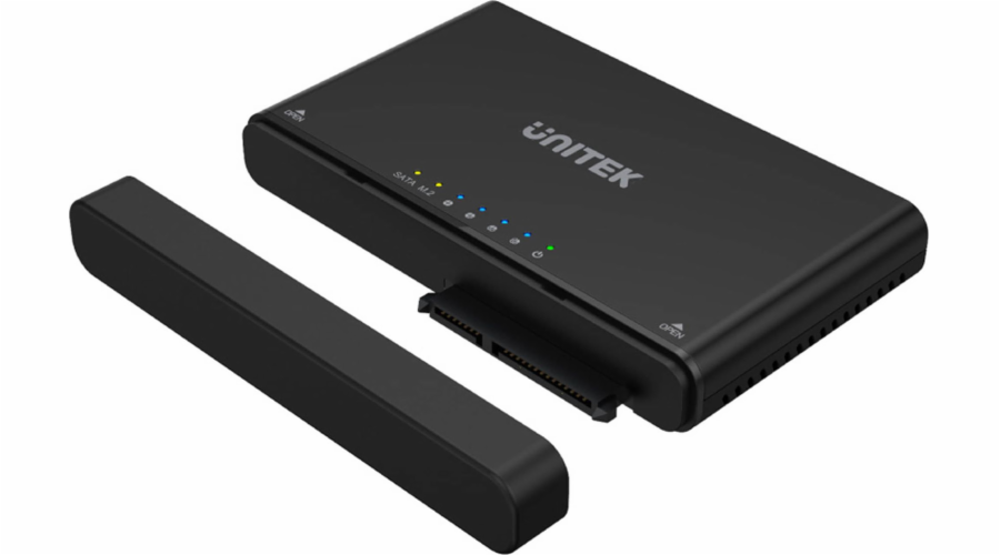 UNITEK S1222A cable gender changer USB 3.2 SATA 2 5/3 5 & M.2 PCIE/NVME Black