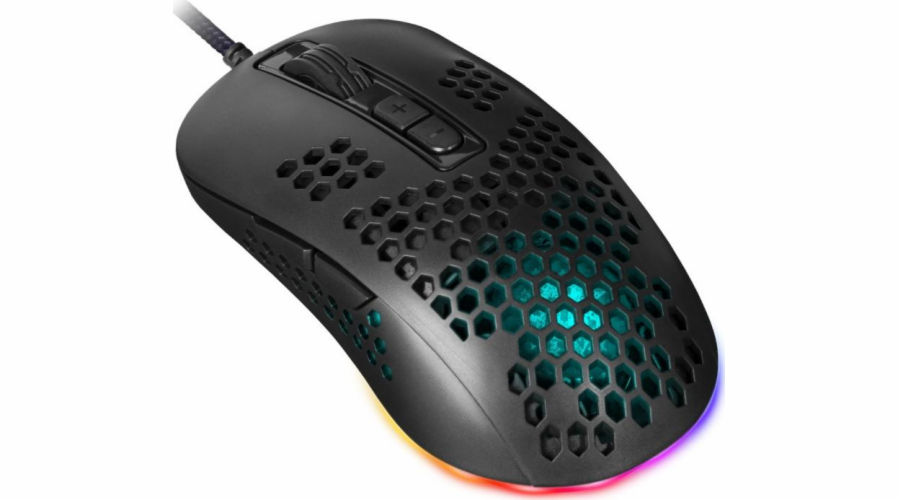 Drátová herní myš SHEPARD GM-620L 12800 dpi 7P RGB
