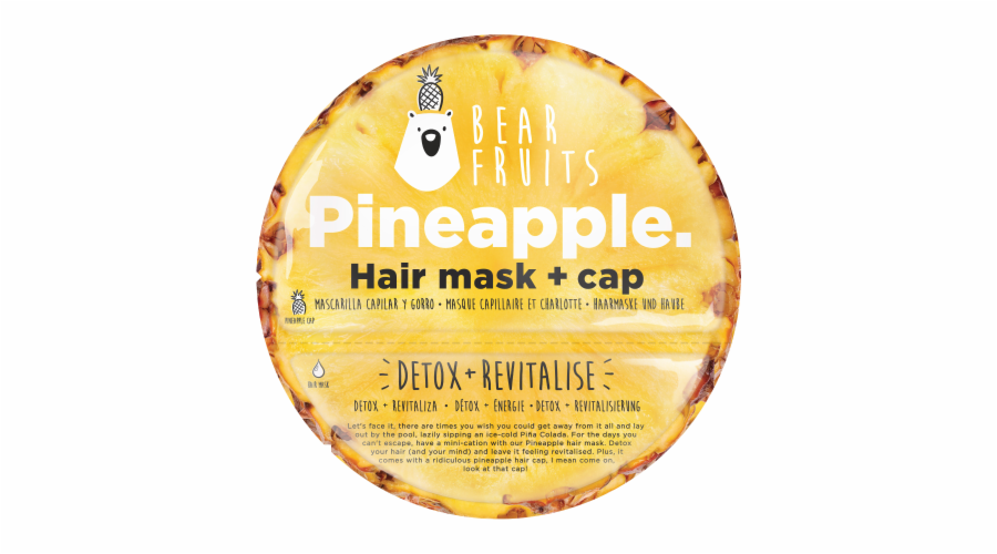 Bear Fruits Ananasová maska na vlasy