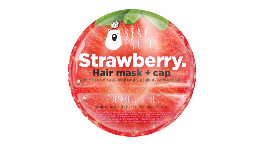 Bear Fruits Strawberry Maska na vlasy