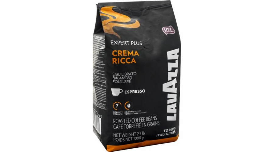 Lavazza Expert Crema Ricca zrnková Káva 1000 g