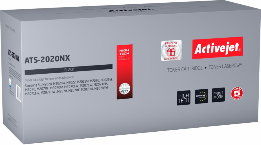 Activejet ATS-2020NX toner for Samsung printer; Samsung MLT-D111L replacement; Supreme; 2000 pages; black