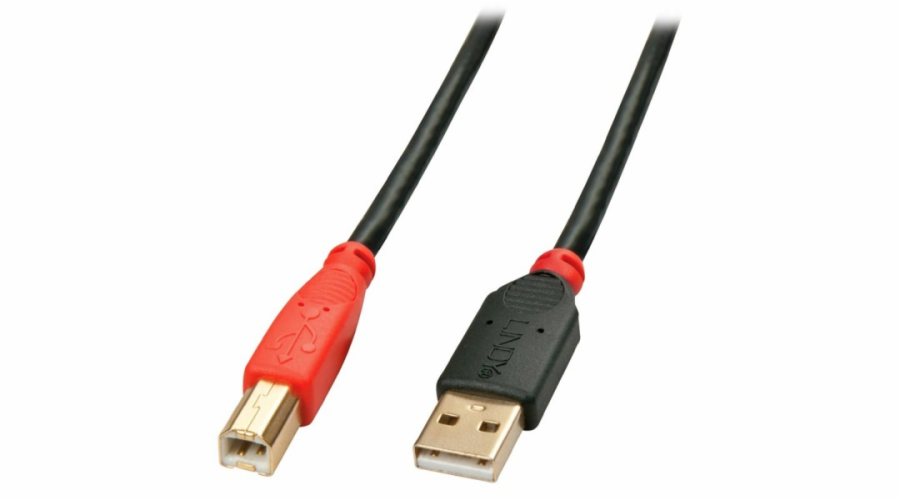 USB 2.0 Aktivkabel, USB-A Stecker > USB-B Stecker