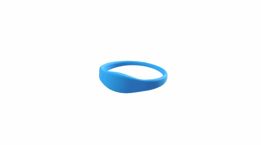 Fitness náramek čipový Sillicon rubber Lite EM 125kHz, modrá