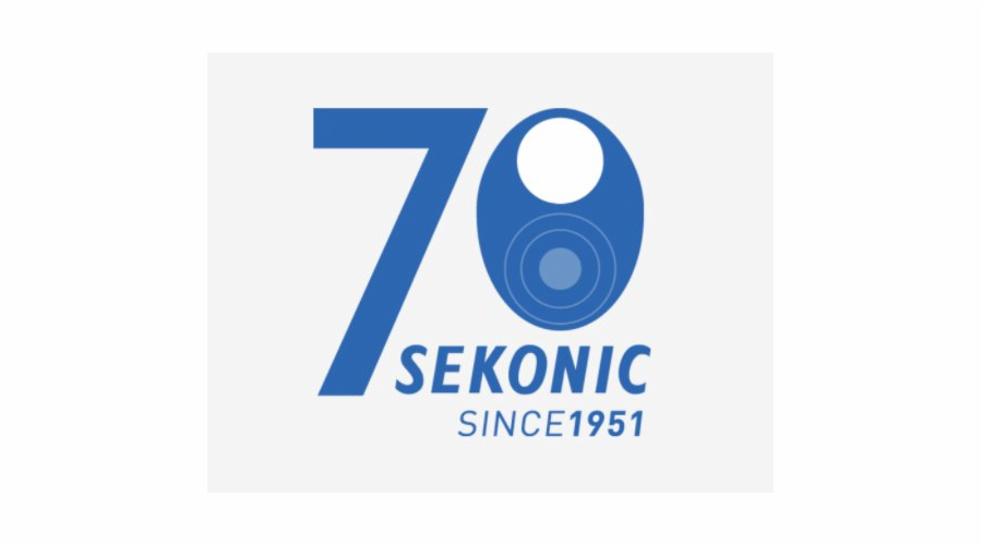 Pouzdro Sekonic 70th Anniversary na karty, látkové modré