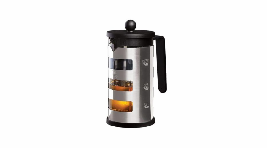 French press BERLINGERHAUS BH-7806 Black silver Collection 600 ml