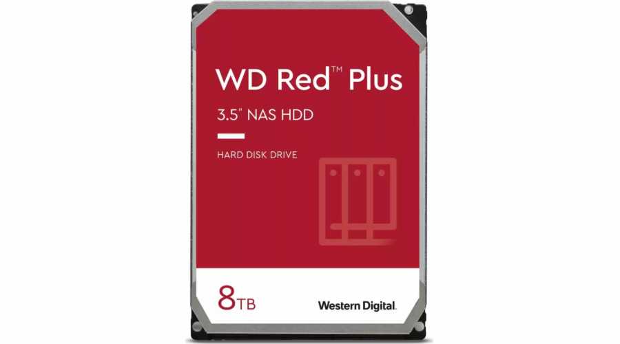 Western Digital Red Plus 3.5 8000 GB Serial ATA III