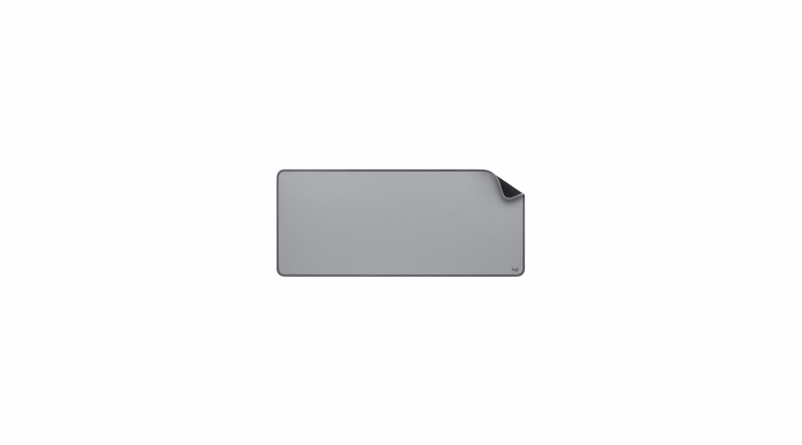 Logitech podložka pod myš Desk Mat Studio series - šedá 30x70cm