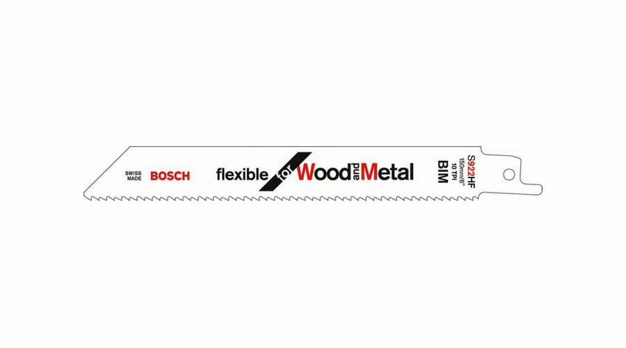 Säbelsägeblatt S 922 HF Flexible for Wood and Metal, 5 Stück