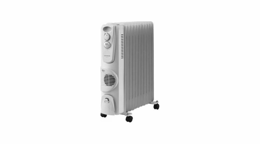 ORAVA OH-11A Oil Filled Radiator 1000 W 1500 W and 2500 W Number of power levels 3 White