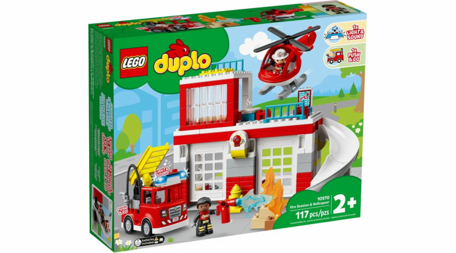 LEGO Duplo 10970 Fire Station & Helicopter