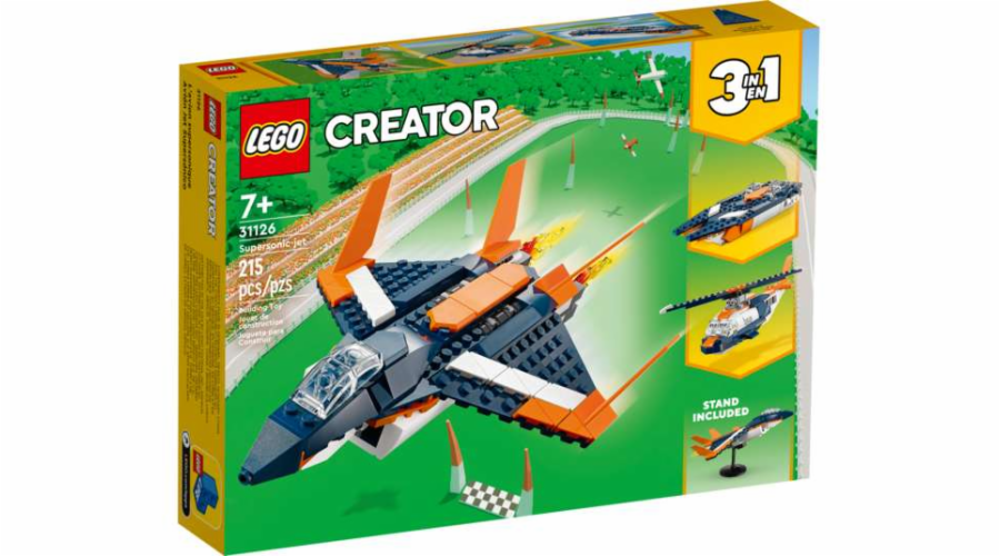 LEGO Creator 31126 Supersonic Jet