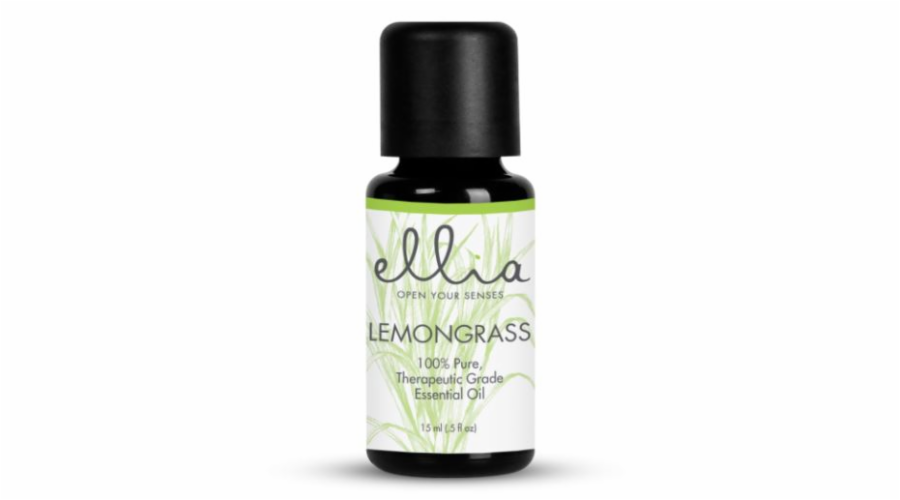 Ellia ARM-EO15LMG-WW2 Lemongrass 100% Pure Essential Oil - 15ml