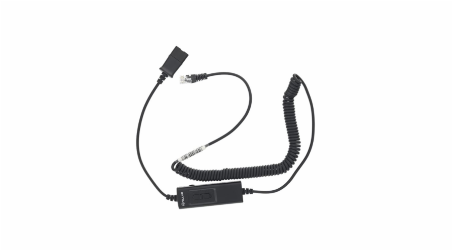 Tellur QD to RJ11 adapter cable + universal switch, 2.95m max Black