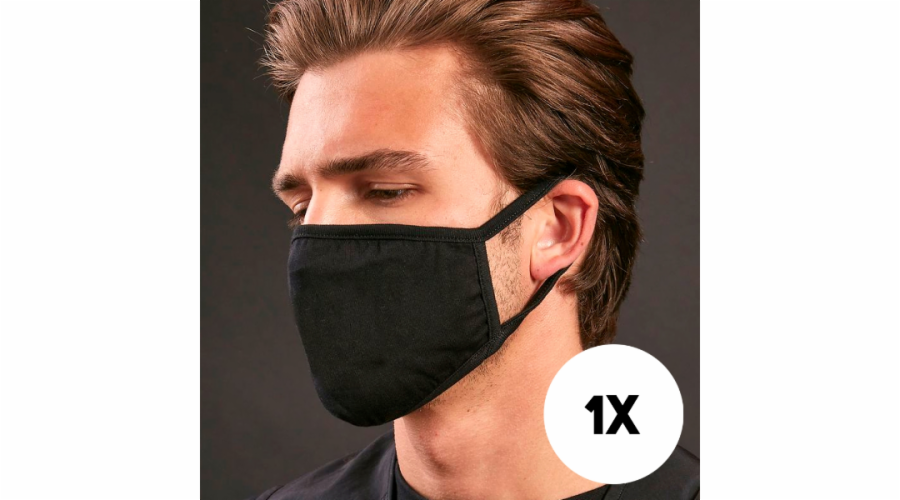 Textile two-layer reusable mask