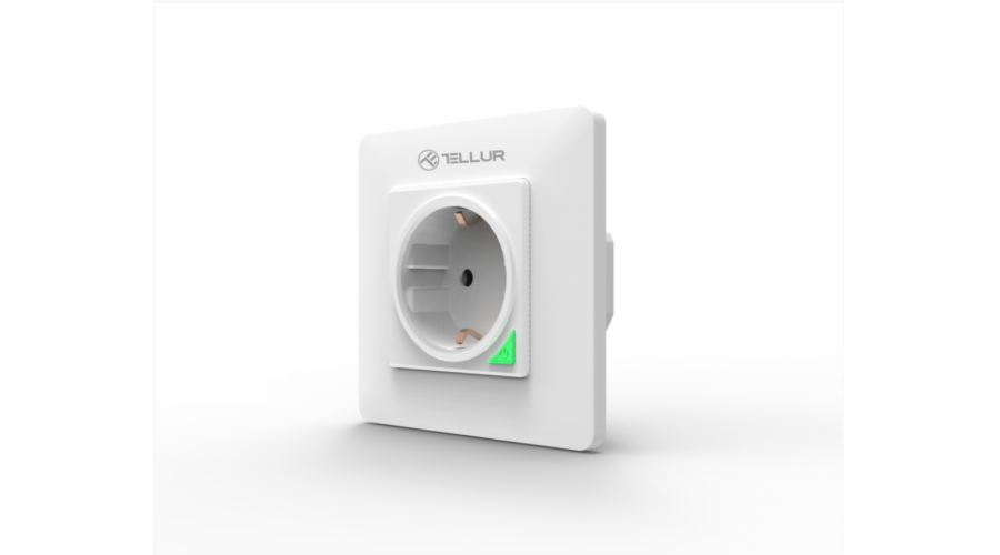 Tellur Smart WiFi Wall Plug 3000w, 16A, white