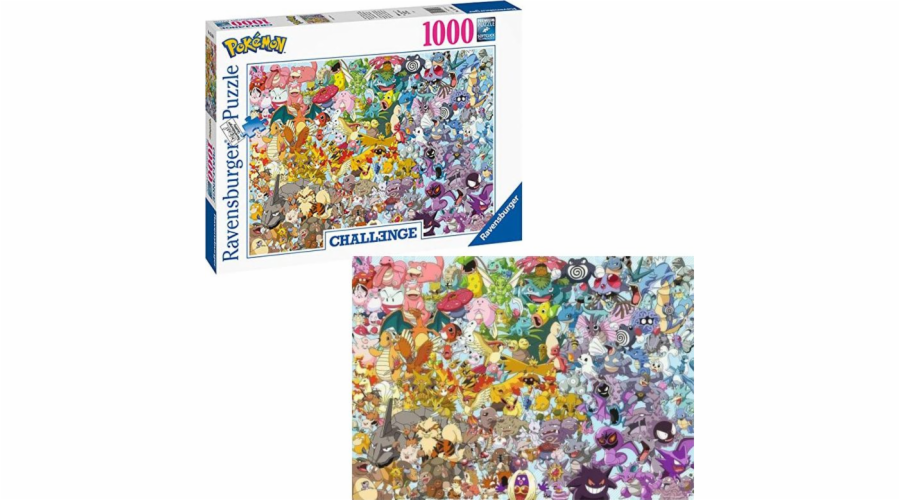 Ravensburger 1000 pieces Challenge Pokemon