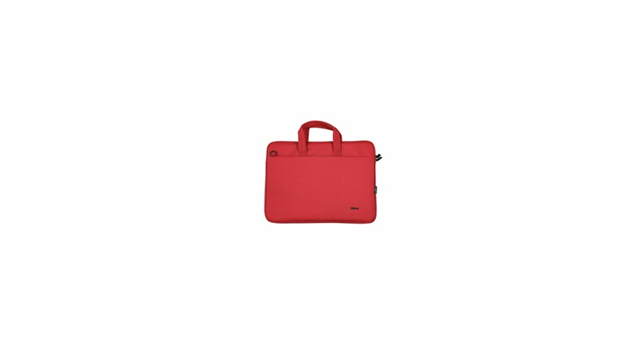 TRUST Pouzdro na notebook 16" Bologna Slim Laptop Bag Eco, červená